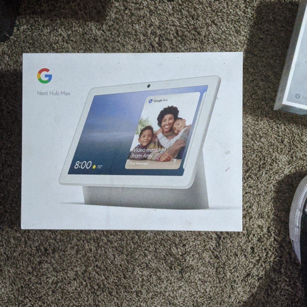 Nest hub max with camera